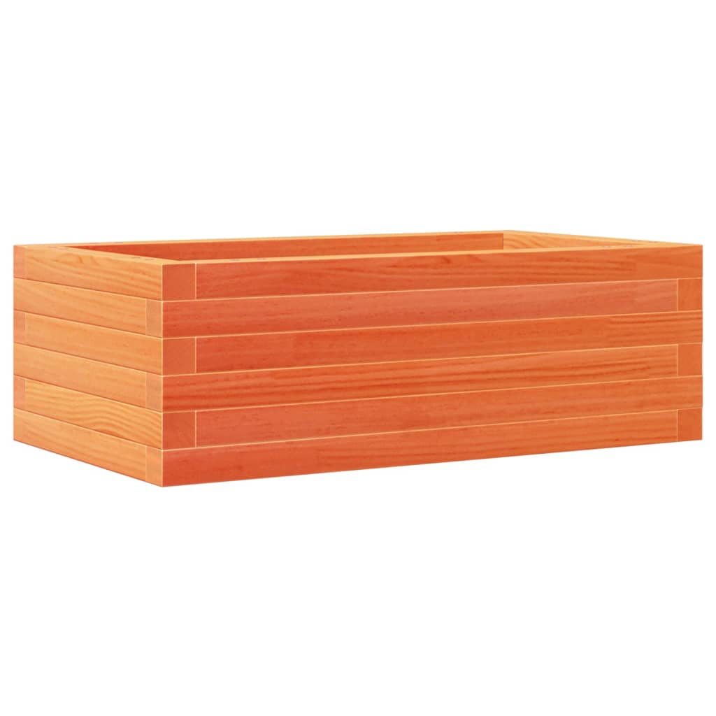 VidaXL Planning box 70x40x23 cm Solid pine wash brown