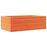 VidaXL Planning box 70x40x23 cm Solid pine wash brown