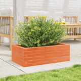 VidaXL Planning box 70x40x23 cm Solid pine wash brown