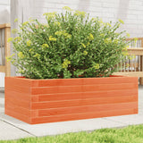 VidaXL Planning box 70x40x23 cm Solid pine wash brown