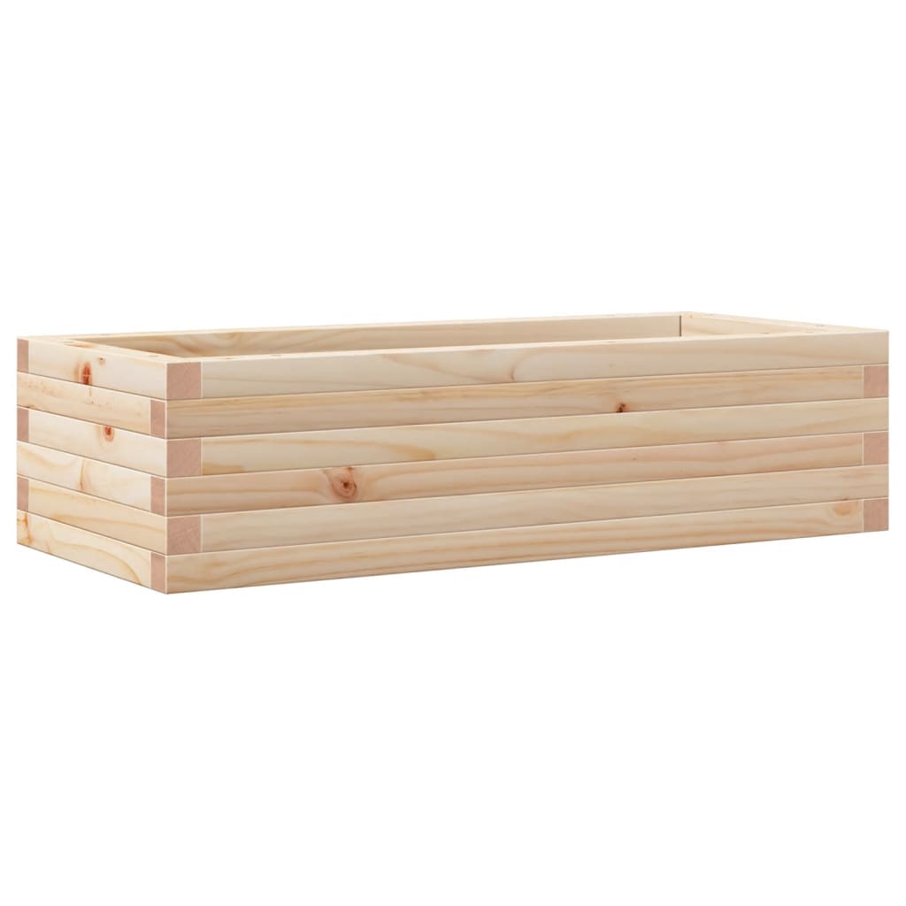VIDAXL -Planungsbox 90x40x23 cm Festkiefer