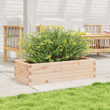VIDAXL -Planungsbox 90x40x23 cm Festkiefer