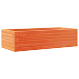 VidaXL Planning box 90x40x23 cm Solid pine wash brown