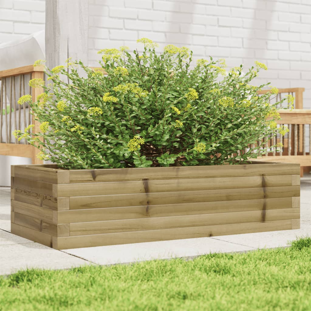 Vidaxl Planning Box 90x40x23 cm imprægneret fyrretræ