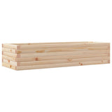Casella di pianificazione Vidaxl 110x40x23 cm Pino solido