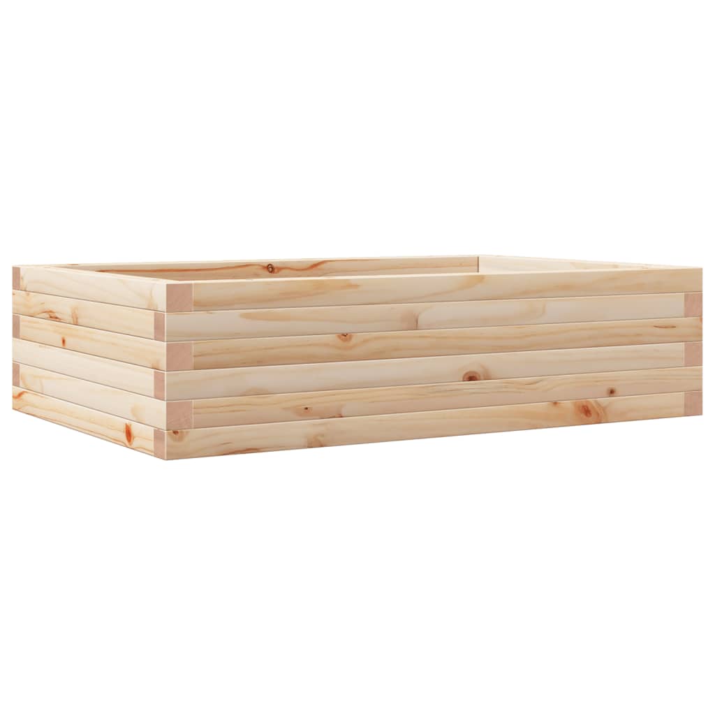 Vidaxl Plannbak 90x60x23 cm solid fyrretræ