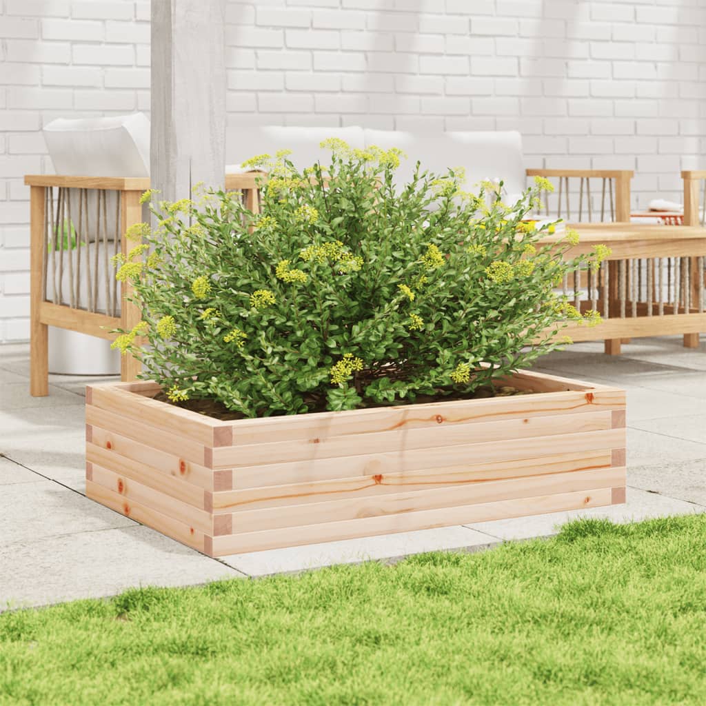 Vidaxl Plannbak 90x60x23 cm solid fyrretræ