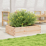Vidaxl Plannbak 90x60x23 cm solid fyrretræ