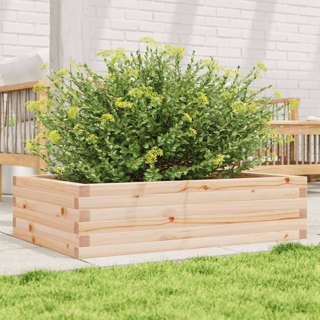 Vidaxl Plannbak 90x60x23 cm solid fyrretræ