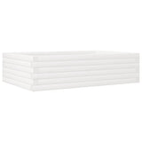 Vidaxl Planning Box 90x60x23 cm pevná borovice bílá