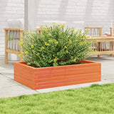 VidaXL Planning box 90x60x23 cm Solid pine wash brown