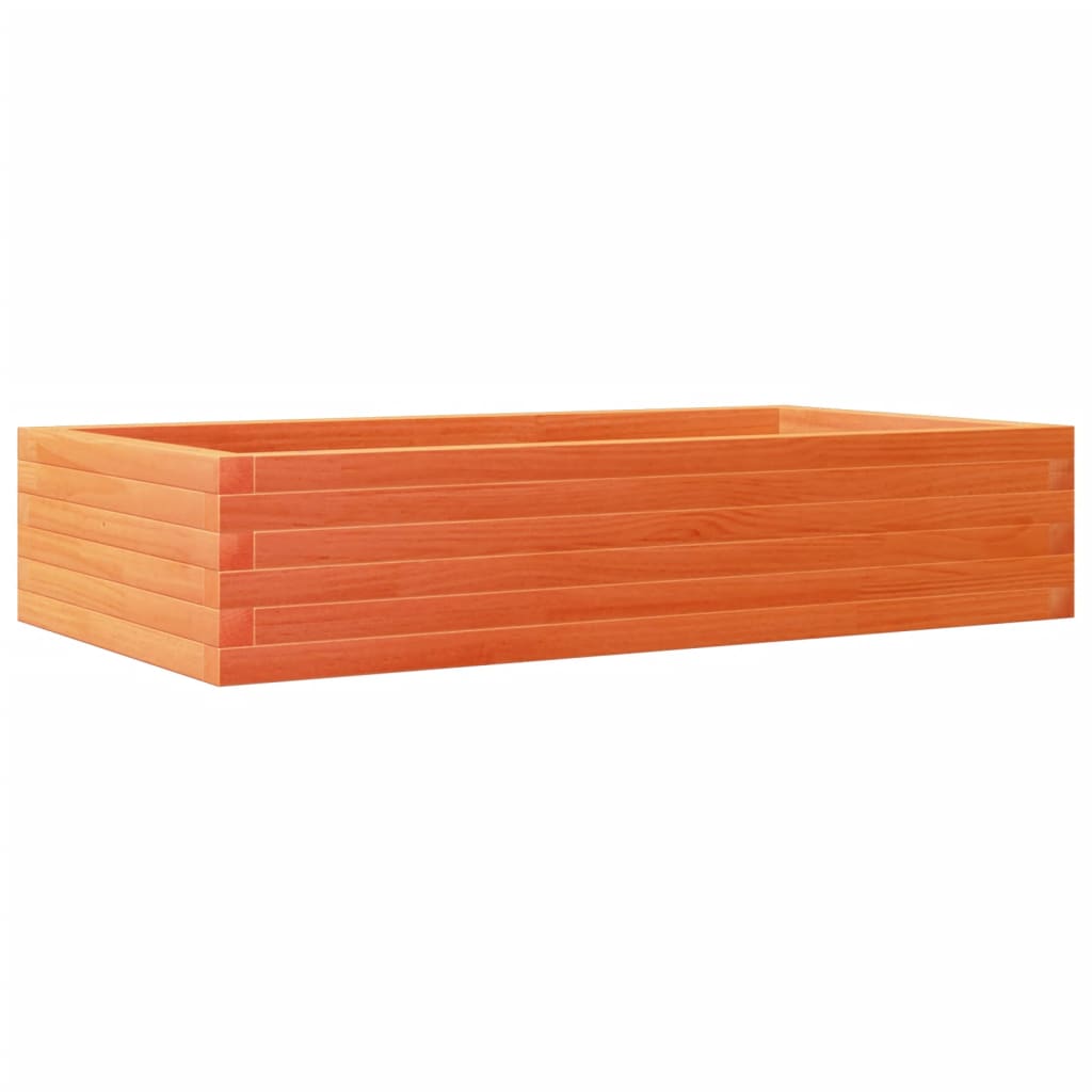 Plánovací box Vidaxl 110x60x23 cm pevná borovice promývá hnědá