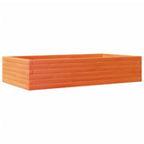 Plánovací box Vidaxl 110x60x23 cm pevná borovice promývá hnědá