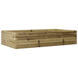 Casella di pianificazione Vidaxl 110x60x23 cm Pine impregnato