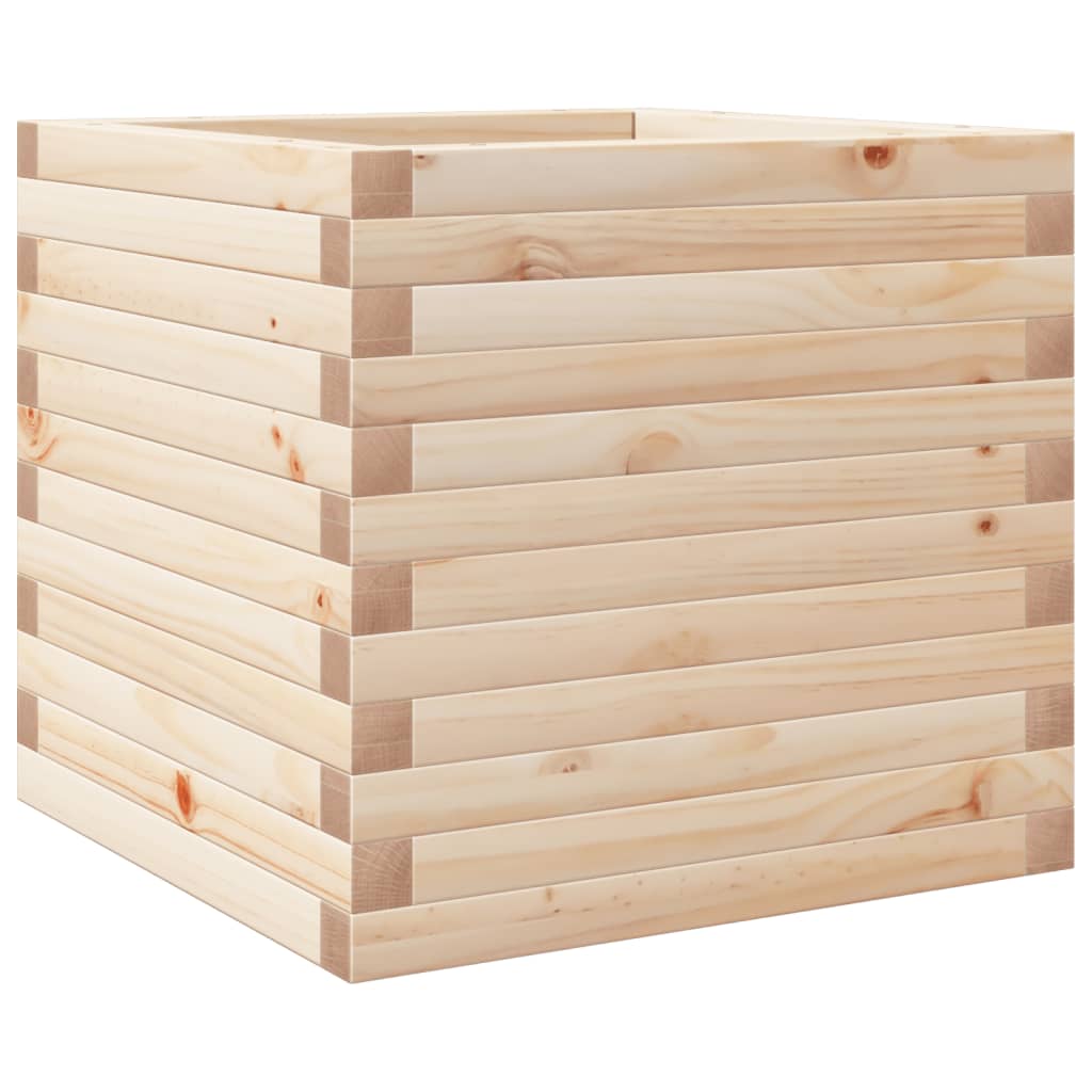 Vidaxl Planning Box 50x50x45,5 cm pevná borovice