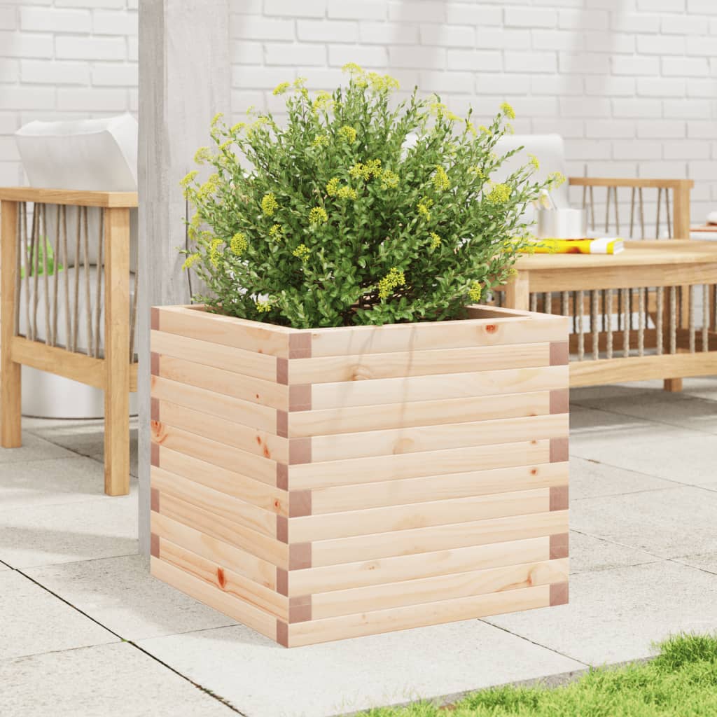 Vidaxl Planning Box 50x50x45,5 cm pevná borovice