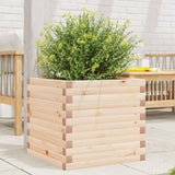 Vidaxl Planning Box 50x50x45,5 cm pevná borovice