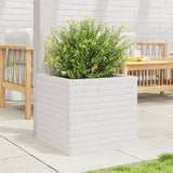 VidaXL Planning box 50x50x45.5 cm Solid pine white