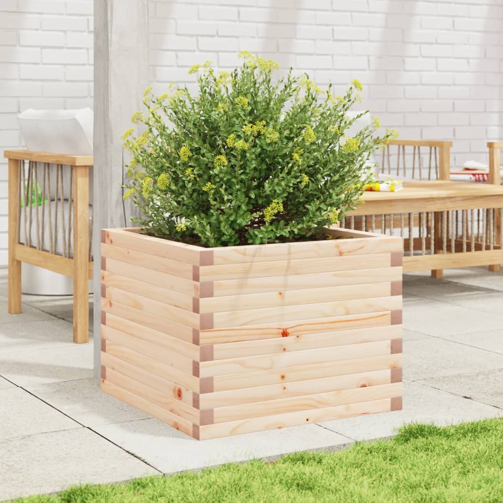 Vidaxl Planning Box 60x60x45,5 cm Solid fyrretræ