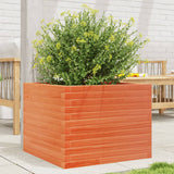 VIDAXL -Planungsbox 60x60x45.5 cm Festkiefer Wäsche Braun