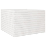 Vidaxl Planning Box 70x70x45,5 cm Solid fyrretræ hvid