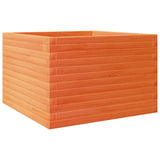 Vidaxl Planning box 70x70x45.5 cm Solid pine wash brown