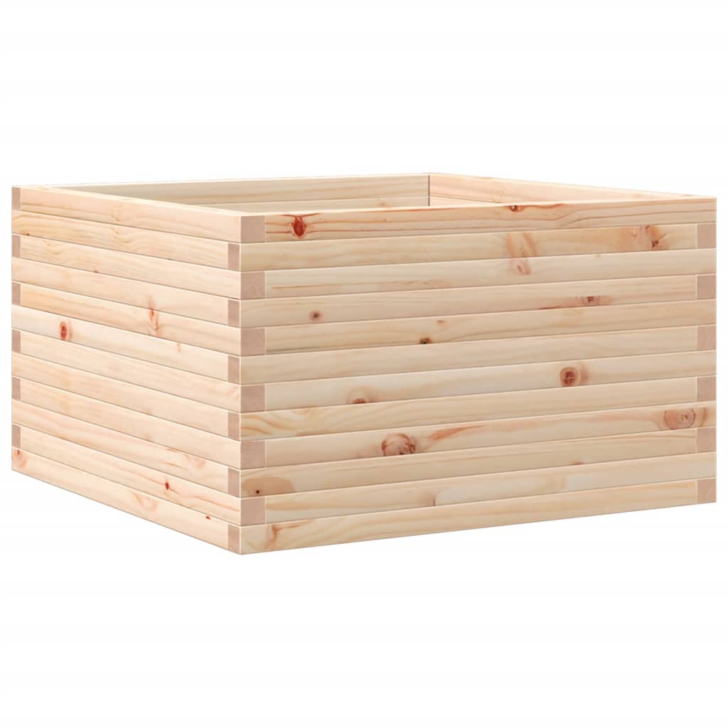 Vidaxl Planning Box 80x80x45,5 cm Solid fyrretræ