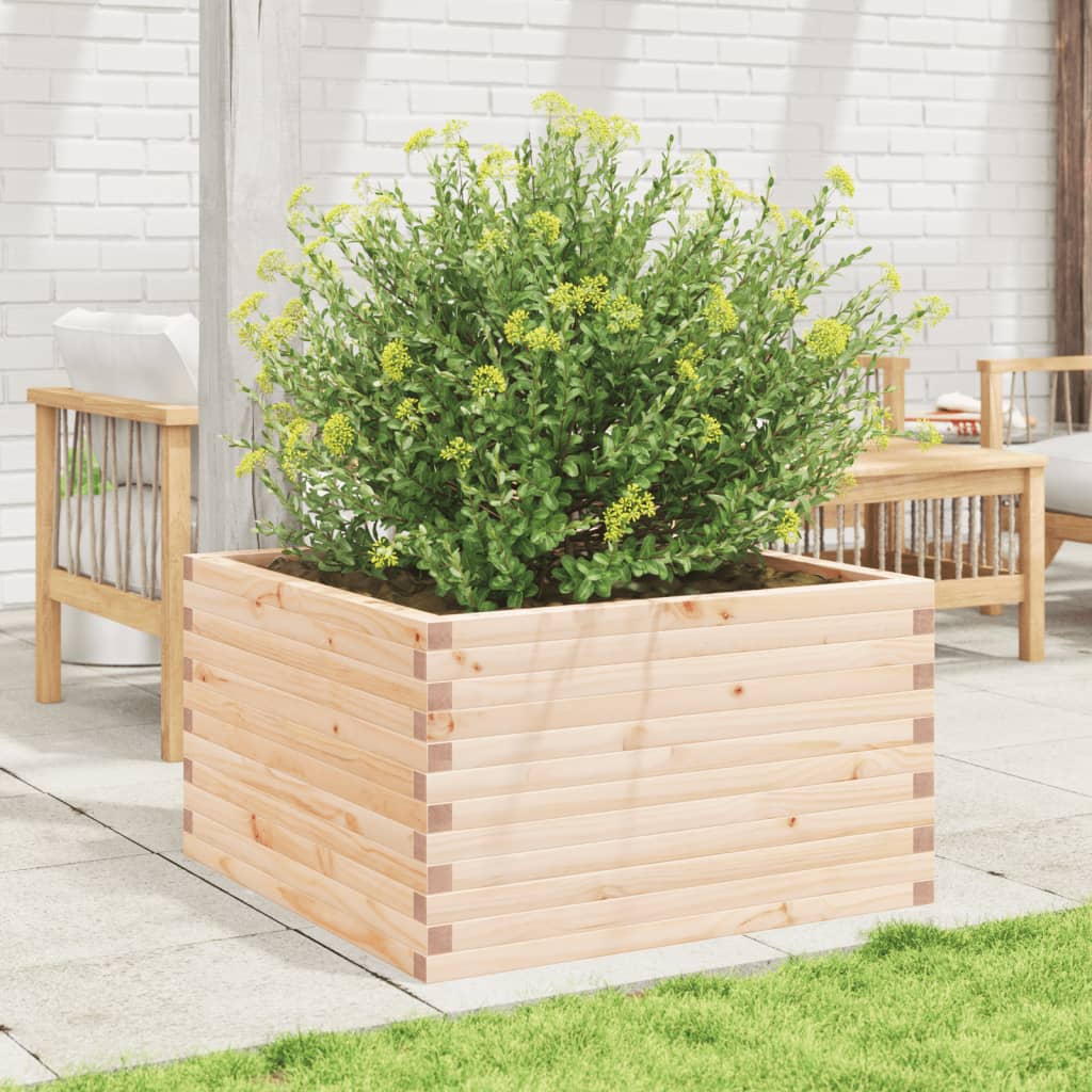 Vidaxl Planning Box 80x80x45,5 cm Solid fyrretræ