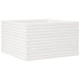 Vidaxl Planning Box 80x80x45,5 cm pevná borovice bílá