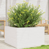 Vidaxl Planning Box 80x80x45,5 cm pevná borovice bílá