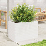 VidaXL Planning box 70x40x45.5 cm Solid pine white