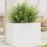 VidaXL Planning box 70x40x45.5 cm Solid pine white