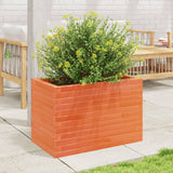 VidaXL Planning box 70x40x45.5 cm Solid pine wash brown