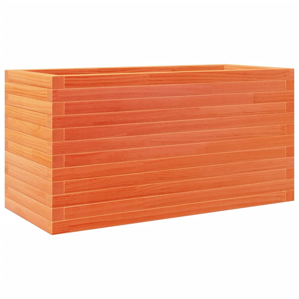 VidaXL Plannbak 90x40x45.5 cm Solid pine wash brown