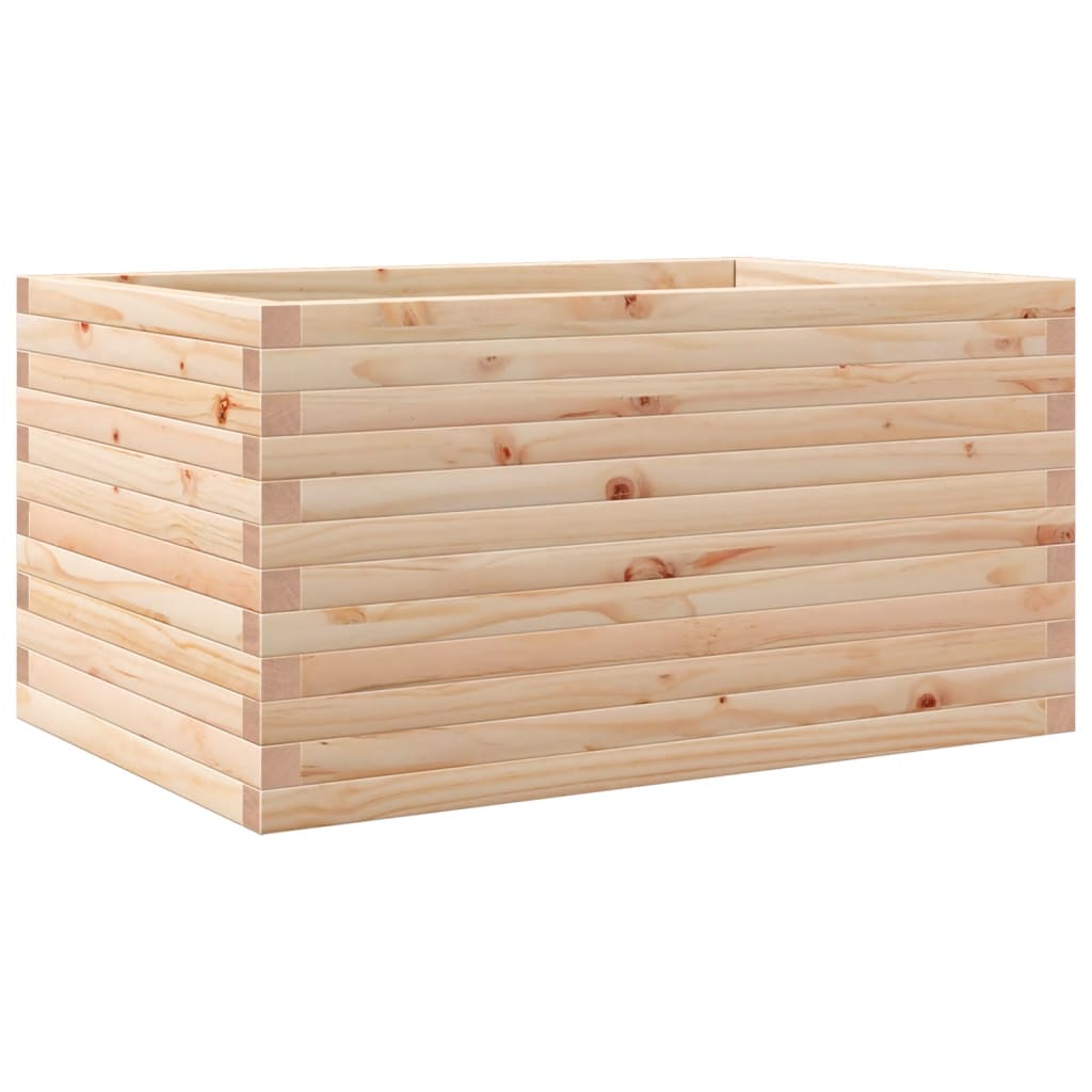 Boîte de planification Vidaxl 90x60x45.5 cm Pine solide