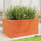 Vidaxl Planning box 90x60x45.5 cm Solid pine wash brown