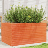 Vidaxl Planning box 90x60x45.5 cm Solid pine wash brown