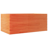 Vidaxl Planning box 110x60x45.5 cm Solid pine wash brown