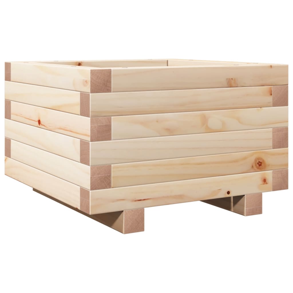 VidaXL Planning box 40x40x26.5 cm Solid pine