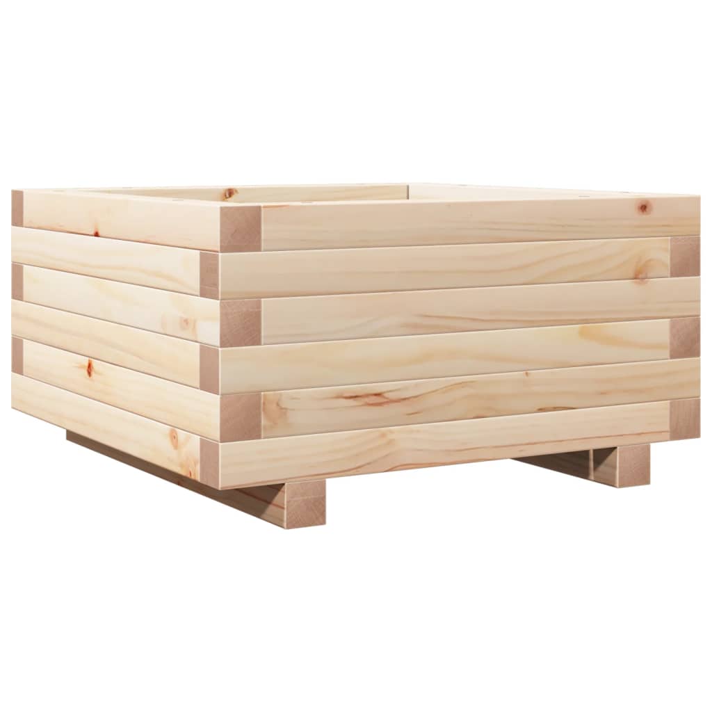 VidaXL Planning box 50x50x26.5 cm Solid pine