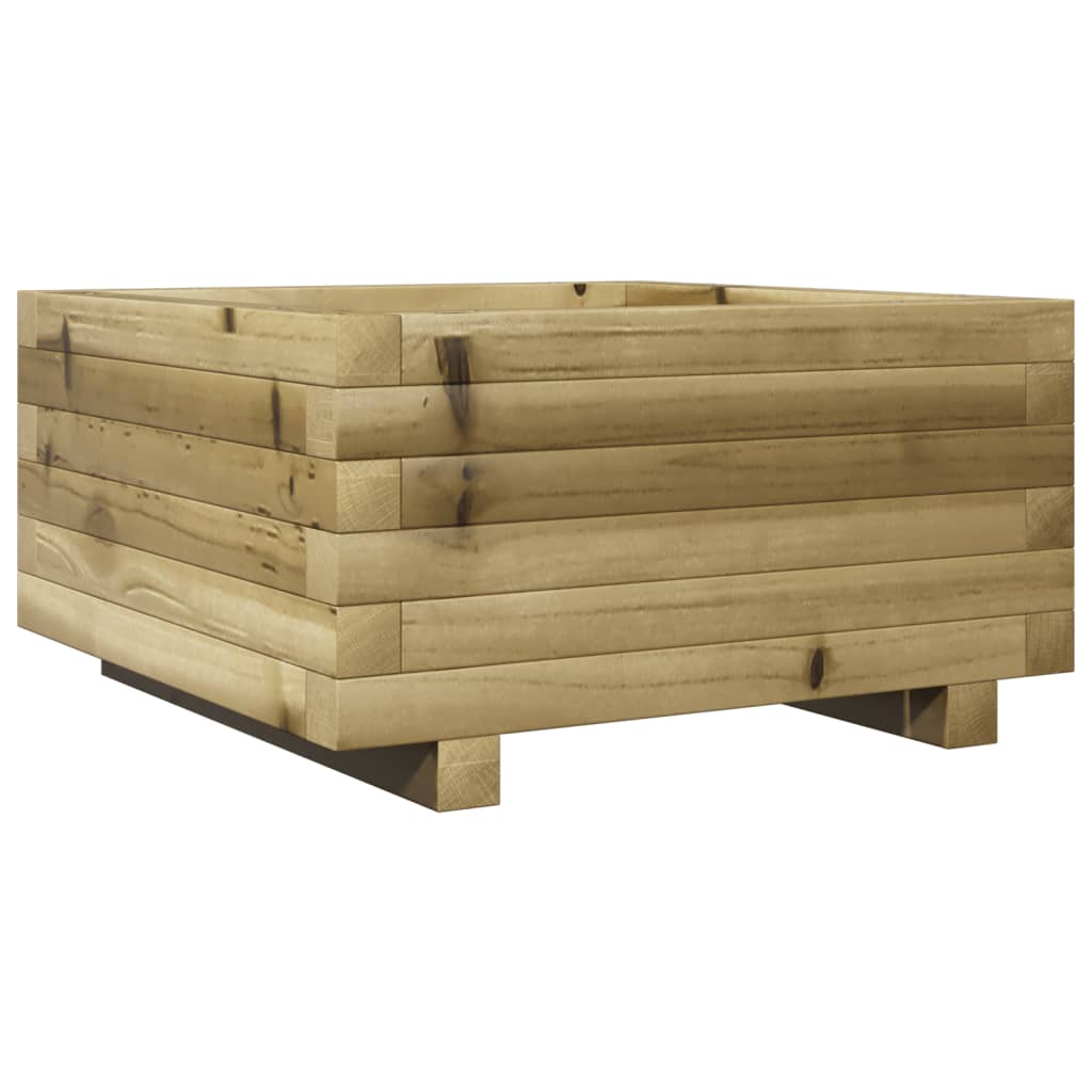 Vidaxl Planungskëscht 50x50x26.5 cm Imprägnéiert Pine