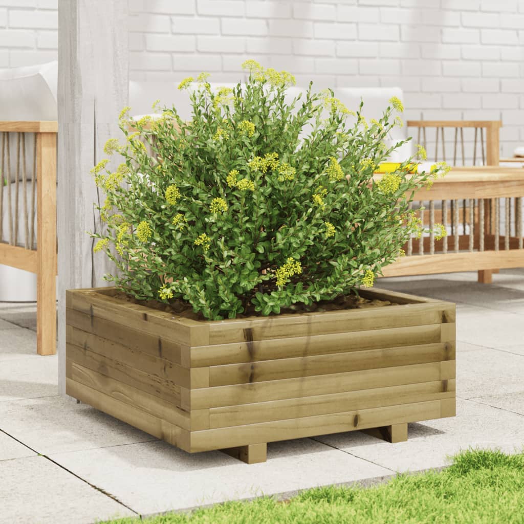 VidaXL Planning box 60x60x26.5 cm Impregnated pine