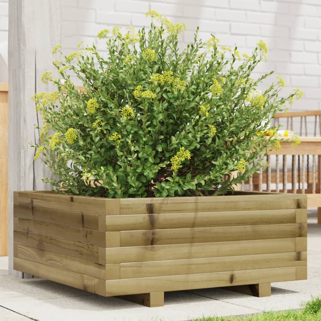 VidaXL Planning box 60x60x26.5 cm Impregnated pine
