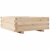 VidaXL Planning box 70x70x26.5 cm Solid pine