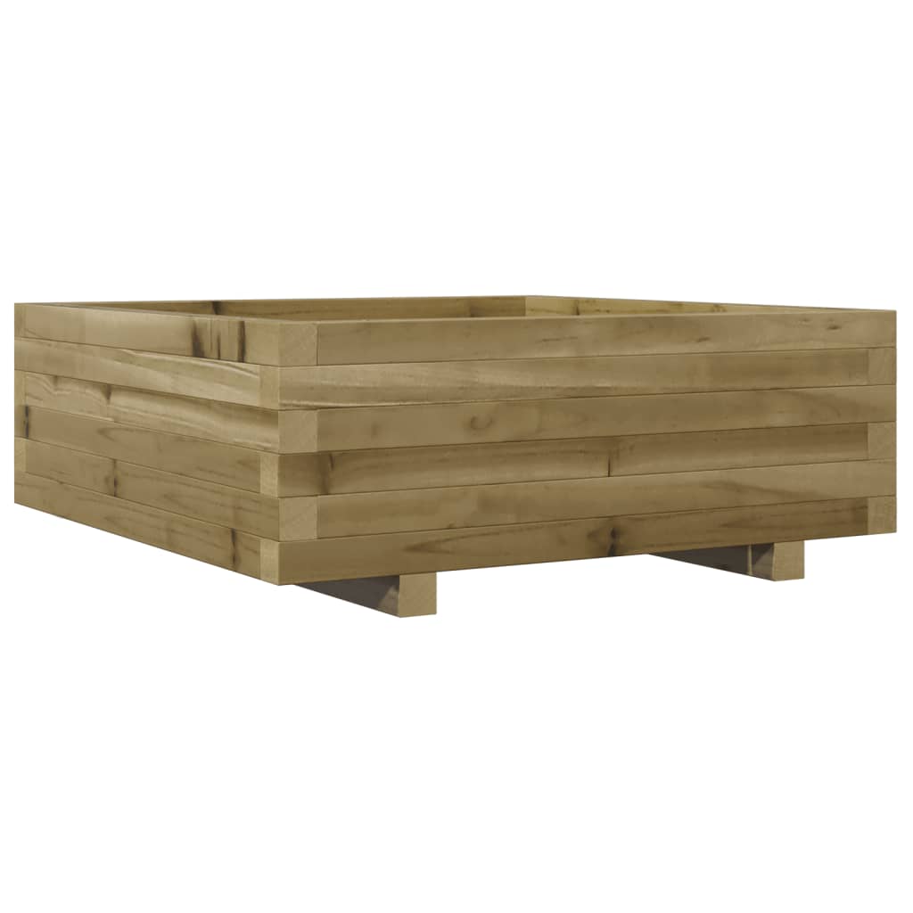 VidaXL Planter Big 70x70x26.5 cm Impregnated pine
