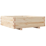 Planowanie planowania vidaxl 80x80x26,5 cm sosna stała