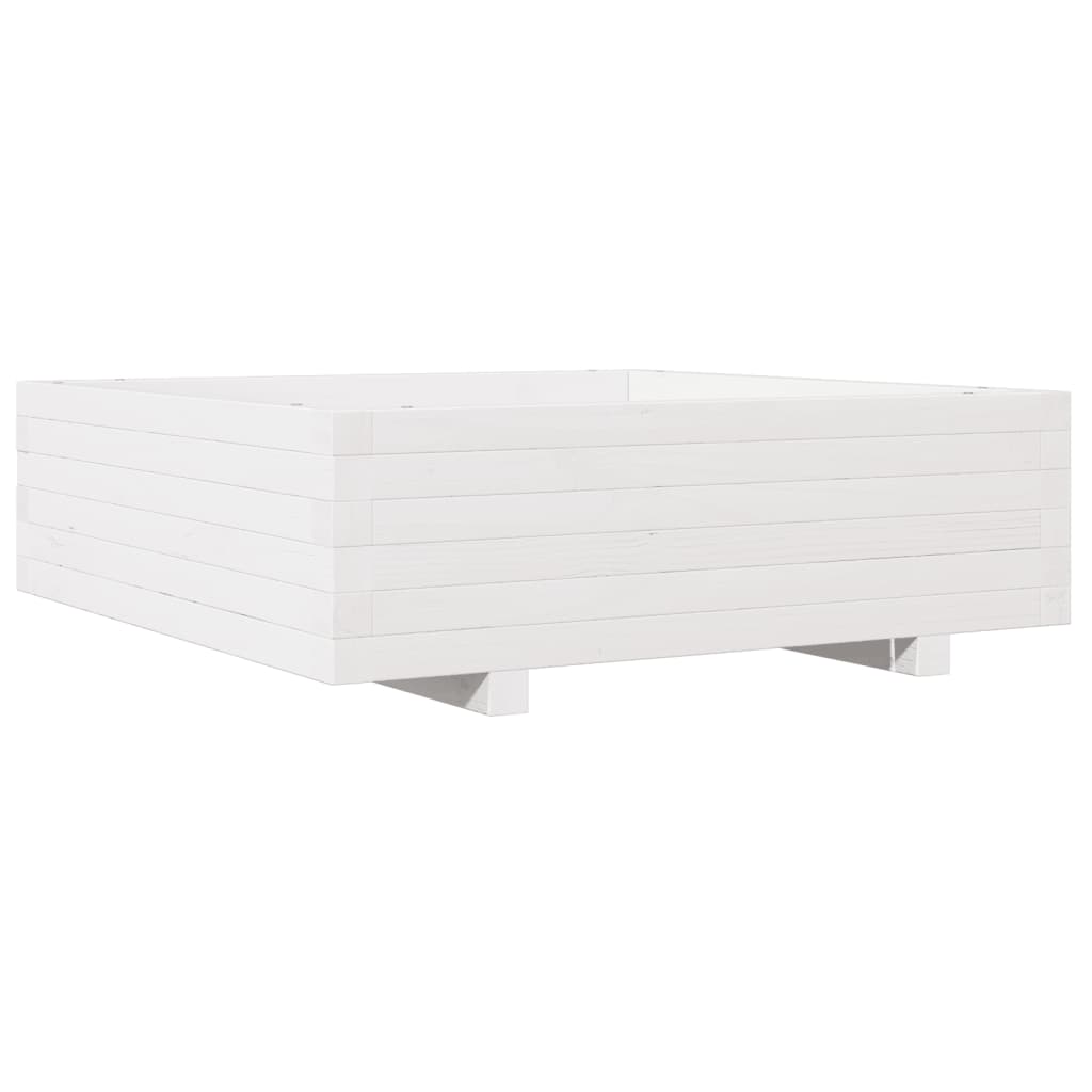 Vidaxl Planungbox 80x80x26.5 cm folitt Wäiss