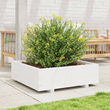 Vidaxl Planungbox 80x80x26.5 cm folitt Wäiss