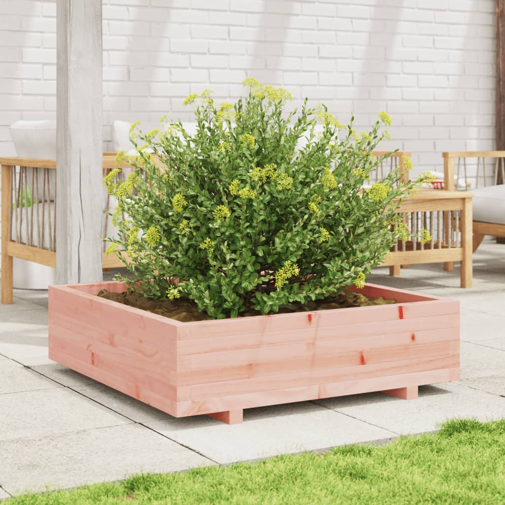 VidaXL Plannbak 90x90x26.5 cm Solid Douglashout