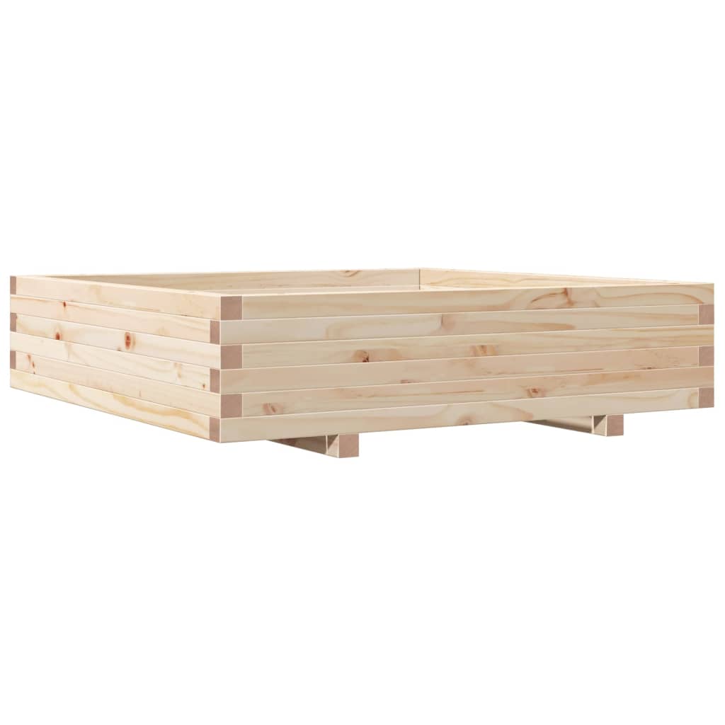 Vidaxl Planter 100x100x26,5 cm trden bor